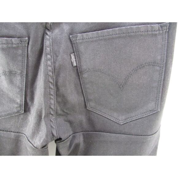 Levi Premium 720 High Rise Super Skinny Women's Black Jeans size 27 - Picture 6 of 9